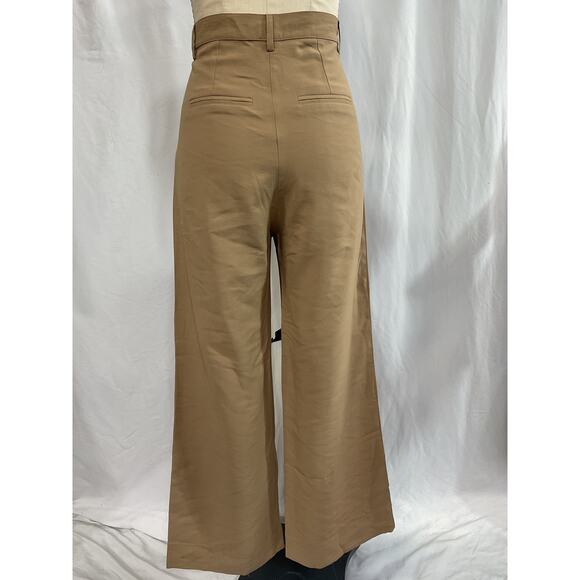 Nonchalant Label Tan 'Fabi' Wide Leg Pant Size S - Picture 3 of 5